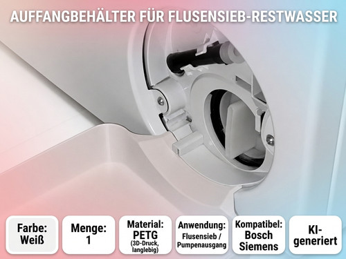 Auffangbehälter flusensieb - auffangbehälter,